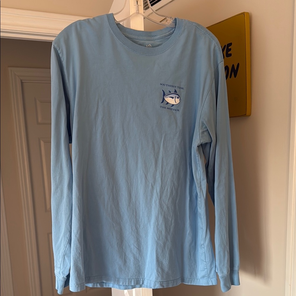 Southern Tide Men's Blue Long Sleeve Shirt